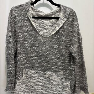 Gray Knit Women's Sweater